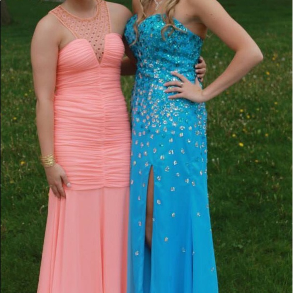 Blue Prom Dress